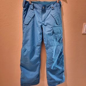 BURTON DRY RIDE Snow Ski Pants Youth LARGE 14-16 Blue